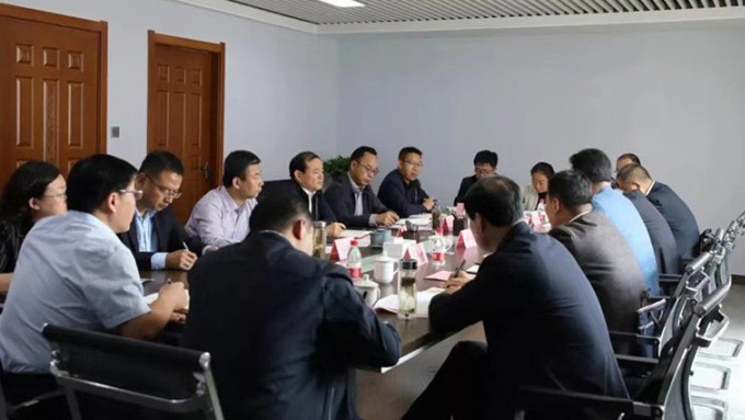 定西市市委副書記、市長(zhǎng)戴超一行到訪甘肅文旅集團(tuán)