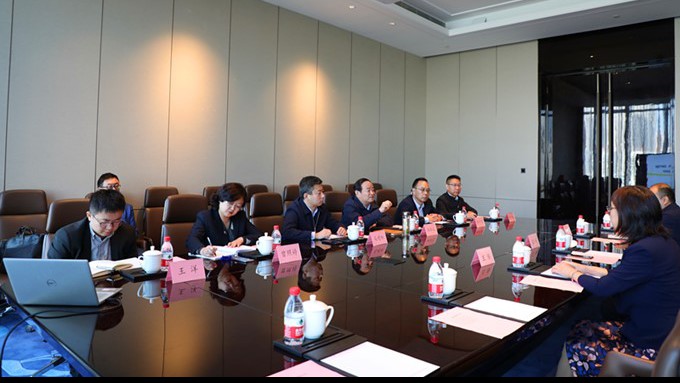 武威市委副書記、市長(zhǎng)周偉一行與甘肅文旅集團(tuán)交流座談