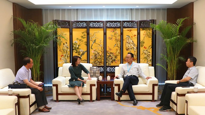 定西市委常委、宣傳部長陳月芳一行 到集團(tuán)公司推介洽談合作項目