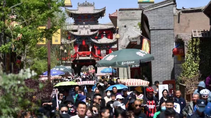 集團要聞丨甘肅文旅集團各景區(qū)“五一”假期人氣爆棚，累計接待游客50余萬人次